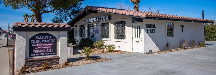 Chiropractic Barstow CA Front Of Office