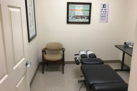 Chiropractic Helendale CA Adjustment Table